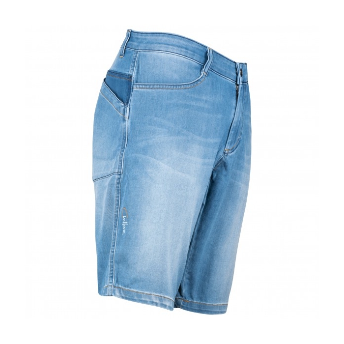 Shorty wspinaczkowe męskie Chillaz ELIAS DENIM LIGHT BLUE