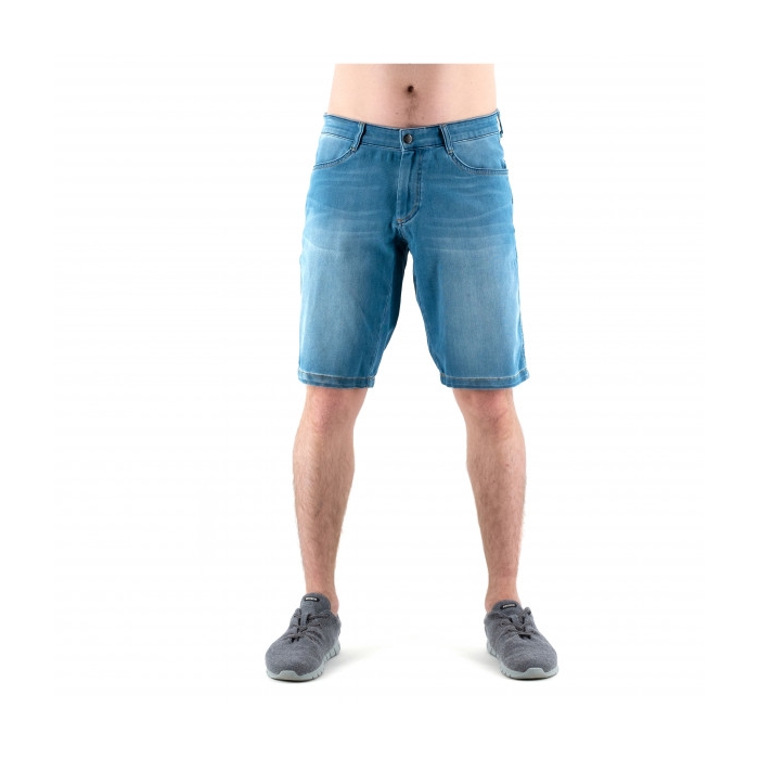 Shorty wspinaczkowe męskie Chillaz ELIAS DENIM LIGHT BLUE