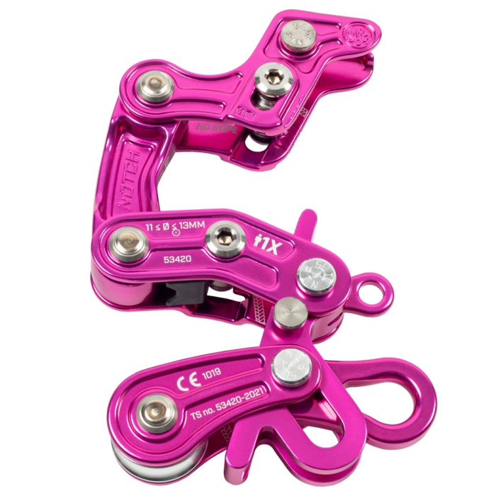 Przyrząd Notch ROPE RUNNER PRO - Fuchsia