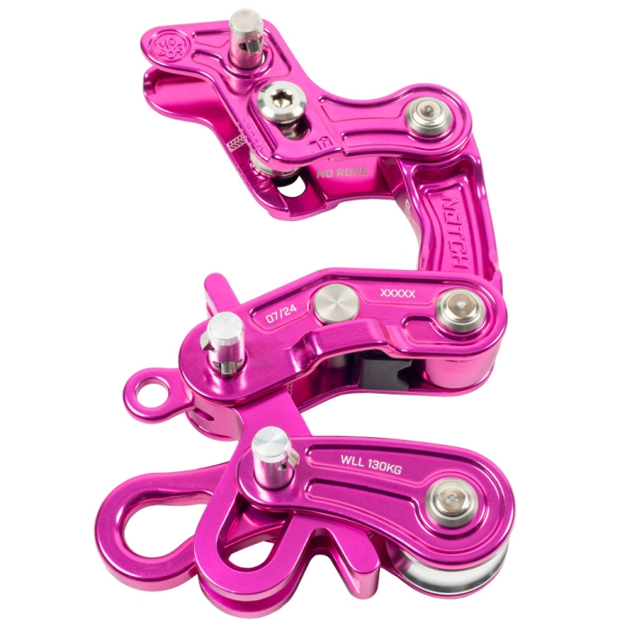 Przyrząd Notch ROPE RUNNER PRO - Fuchsia