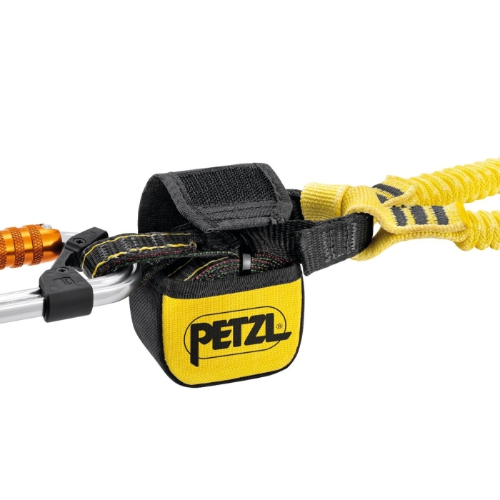 Podwójna lonża Petzl ABSORBICA - Y MGO 80 CM - NOWOŚĆ 2024