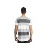 T-shirt męski Chillaz SAN DIEGO GREY MEALANGE STRIPES