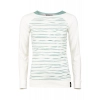 Bluza damska Chillaz SERLES WAVY STRIPES CREME OIL BLUE