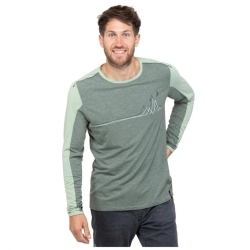 Bluza męska Chillaz ALARO MOUNTAIN LINE GREY GREEN