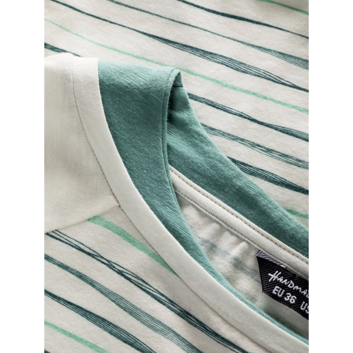 Bluza damska Chillaz SERLES WAVY STRIPES CREME OIL BLUE