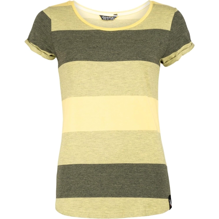 T-Shirt damski Chillaz ÖTZTAL- YELLOW STRIPES