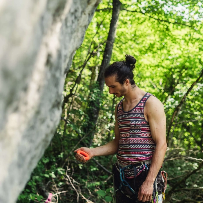 Przyrząd do ćwiczeń Y&Y VERTICAL CLIMBING RING ORANGE 30KG