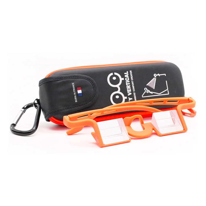 Okulary do asekuracji YY PLASFUN EVO orange