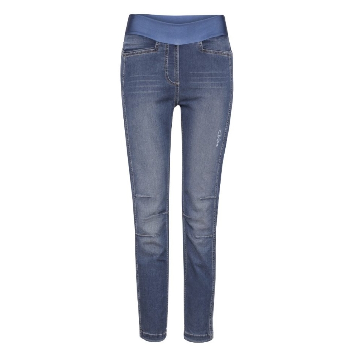 Spodnie wspinaczkowe damskie Chillaz SARAH DENIM DARK BLUE